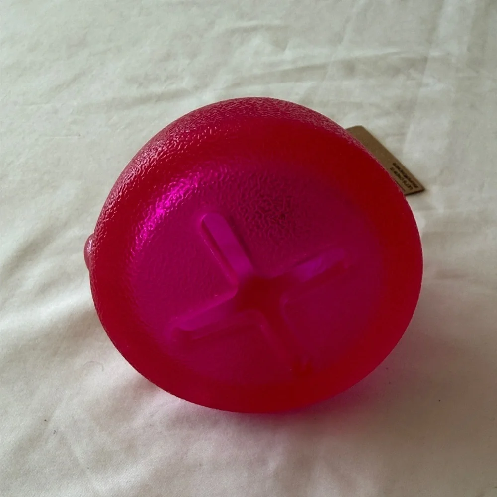Bark Super Chewer Pink Gumdrop Toy